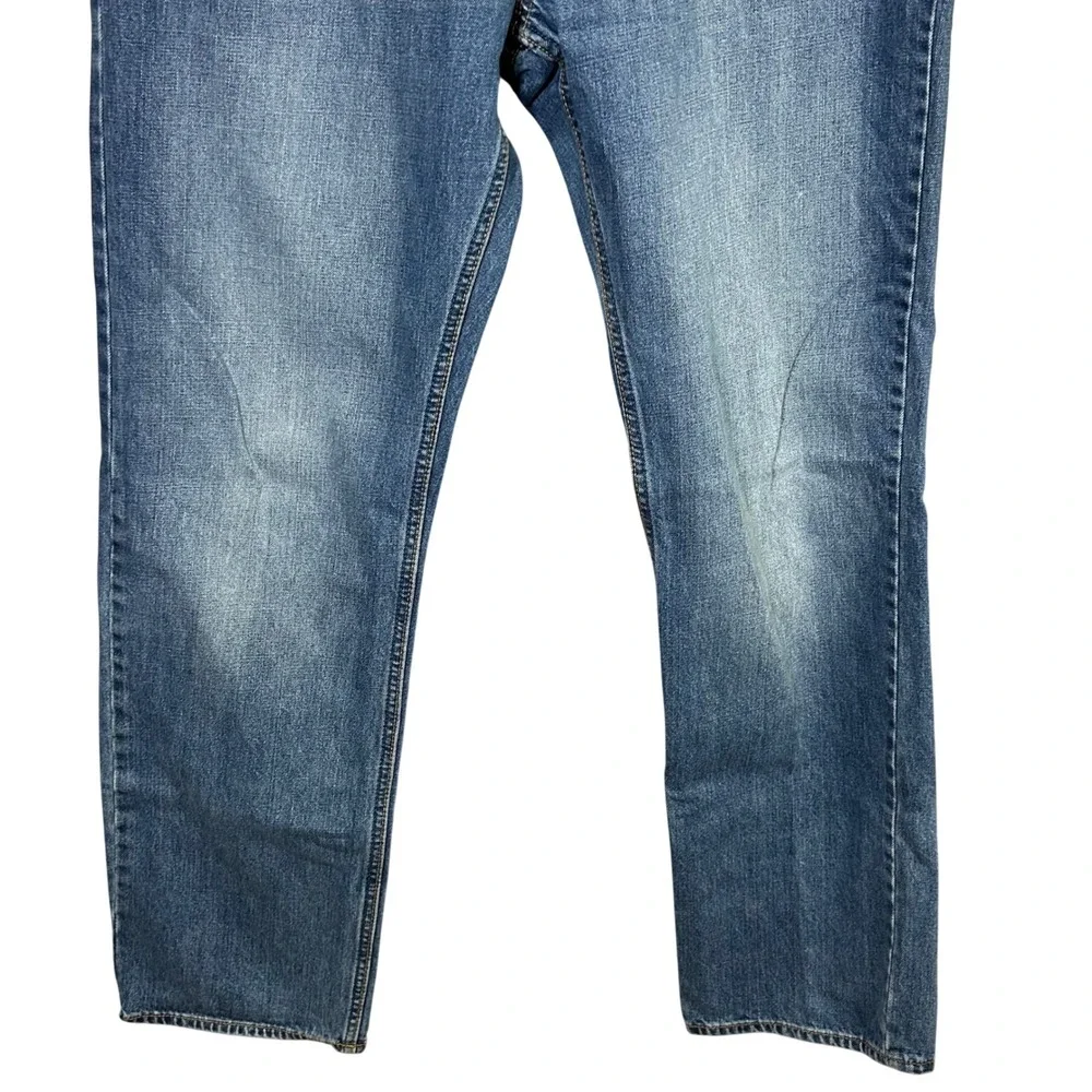 Old Navy‎ Mens Straight Fit Blue Wash Denim Jeans Size 36x34
